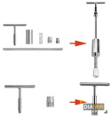 ZESTAW DO USUWANIA WGNIECEŃ PDR z mlotkiem bezwładnościowym (PULLEREM) + zestaw grzybków adapterów