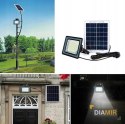 LAMPA SOLARNA 50W 80LED ALUMINIUM PILOT KABEL 5m