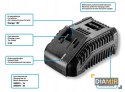 Ładowarka do akumulatorów 18V GRAPHITE AKU