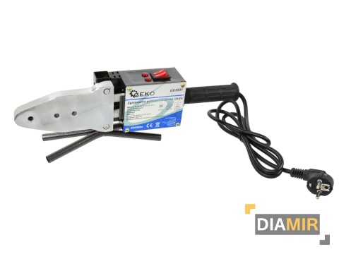 ZGRZEWARKA DO RUR PCV PP PE TYP H 1500W + ZESTAW MATRYC 16-63mm