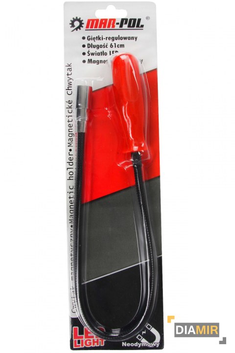 Chwytak magnetyczny LED latarka z magnesem 61cm