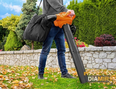 DMUCHAWA spalinowa ODKURZACZ 3W1 z rozdrabniaczek + WOREK + 3X OLEJ 100ml