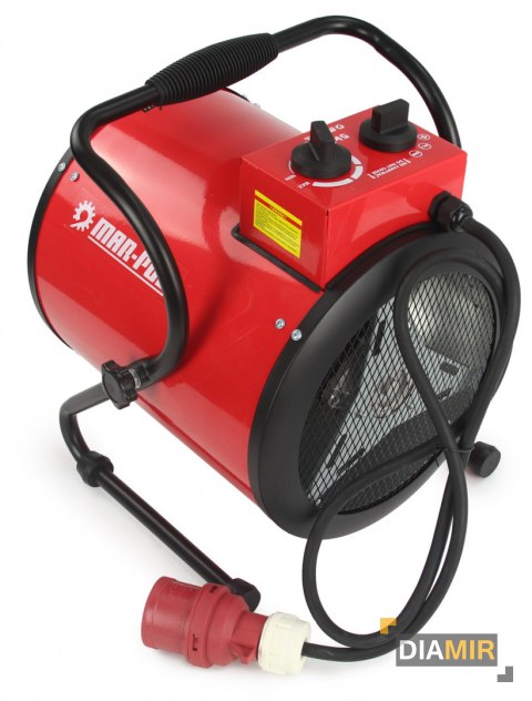 NAGRZEWNICA elektryczna 5kW 400V nadmuch PIEC