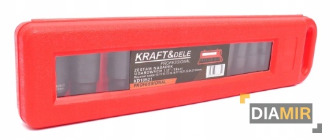 ZESTAW NASADKI UDAROWE 13el. 1/2" 10-30mm CRV