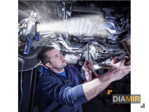 LATARKA Warsztatowa MOCNA LAMPA WARSZTATOWA 3w1 LAMPKA LED COB