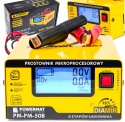 PROSTOWNIK MIKROPROCESOROWY akumulatorowy 12V - 24V automat