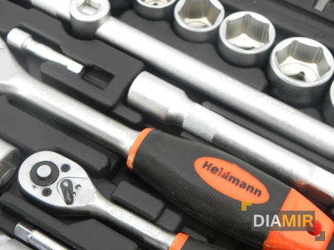 KLUCZE NASADOWE 108el. 1/4" 1/2"torx TYP H komplet walizka