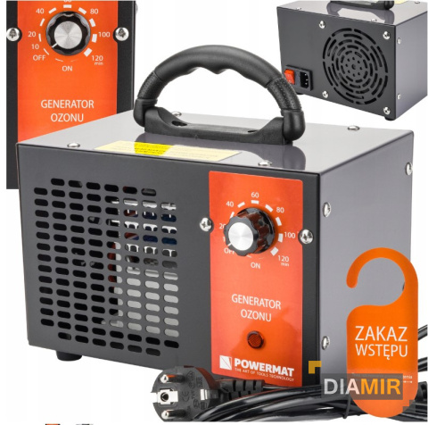 GENERATOR OZONU MOCNY 36 000 MG/H ozonator +TIMER