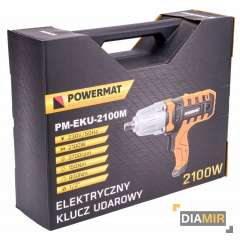 KLUCZ UDAROWY elektryczny do kół 2100W 800Nm