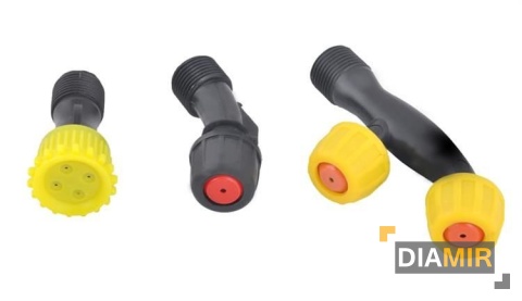 OPRYSKIWACZ plecakowy ręczny 16L + WĄŻ LANCA 120cm