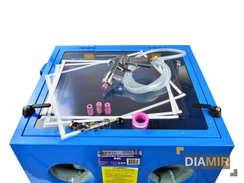 PIASKARKA kabinowa 90L KOMPLETNA gotowa