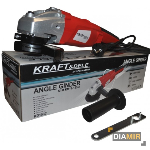 SZLIFIERKA kątowa 1050W 125mm regulacja