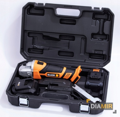 SZLIFIERKA KĄTOWA AKU 125mm 20V kątówka diax na akumulator AKU 4Ah