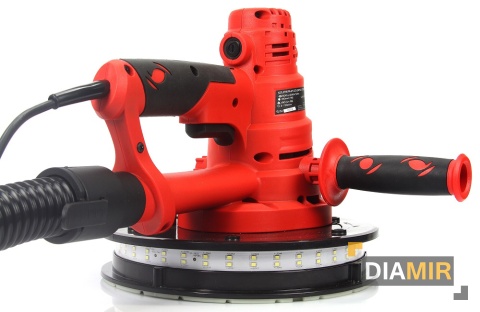 Szlifierka do GIPSU OSCYLACYJNA LED 360° 180mm