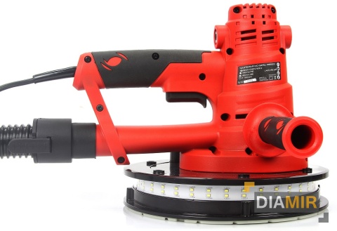 Szlifierka do GIPSU OSCYLACYJNA LED 360° 180mm