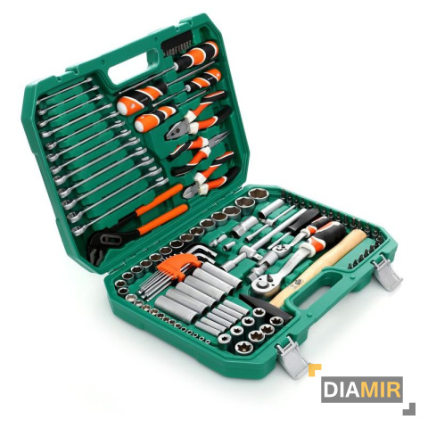 ZESTAW klucze NASADOWE, narzędzia w walizce 122 elementy