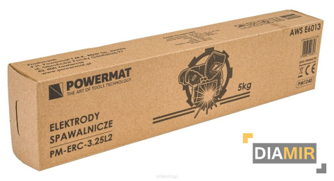 ELEKTRODY SPAWALNICZE RUTYLOWE 3,25mm 5KG ELEKTRODA DO SPAWANIA MMA