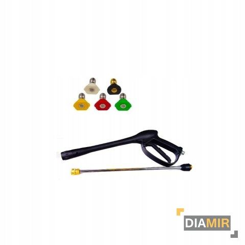 MYJKA CIŚNIENIOWA WYSOKOCIŚNIENIOWA DO SAMOCHODU 2100W 140/250bar + DYSZE