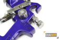 PISTOLET lakierniczy z reduktorem REGULATOR osuszacz ++ 2x DYSZA 1.4mm 1.7mm