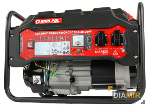 Agregat prądotwórczy przenośny 230 V 3000 W AVR MIEDZIANE uzwojenie benzyna
