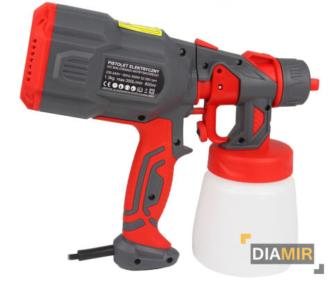 PISTOLET ELEKTRYCZNY DO MALOWANIA 800ml 550W