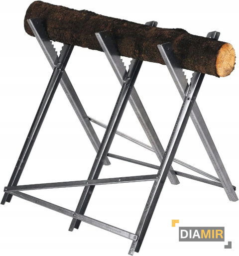 STOJAK KOBYŁKA KOZIOŁEK DO CIĘCIA DREWNA METALOWY KOZIOŁ REGULOWANY 150KG