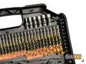 Zestaw wierteł nasadek bitów otwornic HSS 246 el.