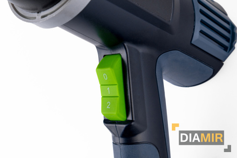 ELEKTRYCZNA OPALARKA WUBER + 4 WYMIENNE DYSZE 2000 W 230 V 600 °C