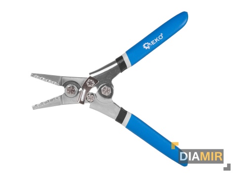 SZCZYPCE DO KSZTAŁTOWANIA PROFILI 210MM 80x35mm PROSTE GEKO
