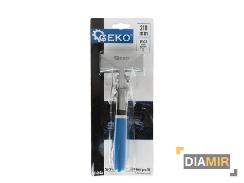 SZCZYPCE DO KSZTAŁTOWANIA PROFILI 210MM 80x35mm PROSTE GEKO