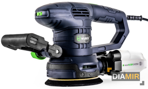 SZLIFIERKA OSCYLACYJNA MIMOŚRODOWA 1300W UCHWYT regulacja 125mm DŁUGA