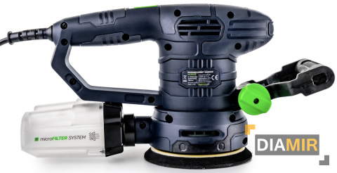 SZLIFIERKA OSCYLACYJNA MIMOŚRODOWA 1300W UCHWYT regulacja 125mm DŁUGA