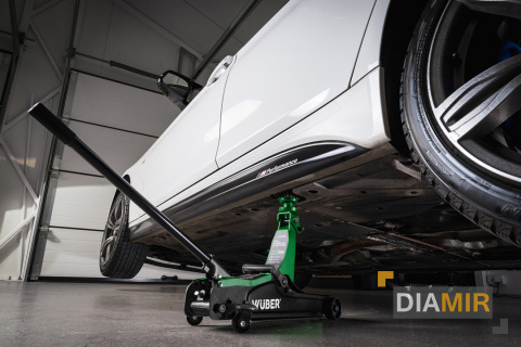 PODNOŚNIK ŻABA NISKOPROFILOWY SAMOCHODOWY LEWAREK ZAKRES 80-360 mm 2,5T