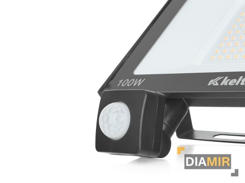 HALOGEN 100W naświetlacz CZUJNIK ruchu biały neutralny 4500K