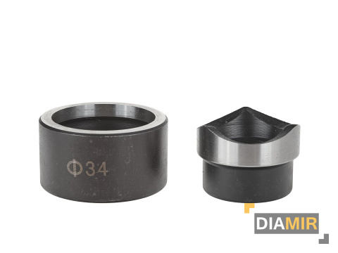 HYDRAULICZNY WYCINAK DO OTWORÓW BLACH PRASKA OTWORNICA 22-60mm SIŁOWNIK 10T