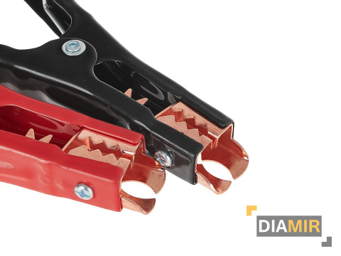 KROKODYLKI ZACISKI ŻABKA DO KABLI ROZRUCHOWYCH PLUS MINUS 400A