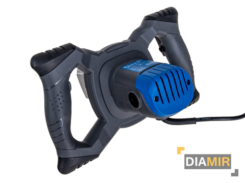 MIESZADŁO elektryczne do farb zapraw beton 1200W 2 BIEGI 2x mieszalnik 14mm