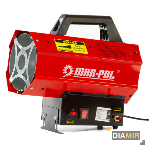 NAGRZEWNICA GAZOWA NA BUTLĘ DMUCHAWA WĄŻ REDUKTOR 30kW