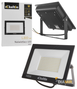 Naświetlacz HALOGEN SLIM LED 100W barwa biała zimna 6500K