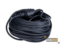 PRZEDŁUŻACZ KABEL ogrodowy 3 x 2,5mm pojedynczy 30m 1szt. gniazd czarny