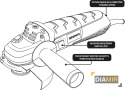 SZLIFIERKA KĄTOWA 900 W diax fleks TARCZA 125 x 22.2 mm 3000-12000 obr/ min