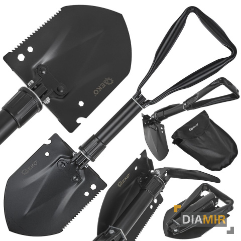 Saperka składana 5w1 taktyczna BLACK SURVIVAL SERIES