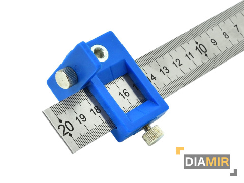 Szablon stolarski do wyznaczania otworów 410 x 300mm