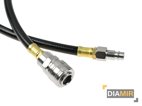 Wąż pneumatyczny na zwijaku 10m 8x12mm 1/4" 8 bar PCV