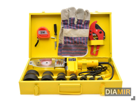 Zgrzewarka do rur PCV 16-63 mm LCD 2800W