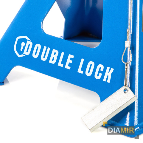 2X KOBYŁKI 6T PODSTAWKI WARSZTATOWE PODPORY Z BLOKADĄ GUMĄ PINEM REGULOWANE