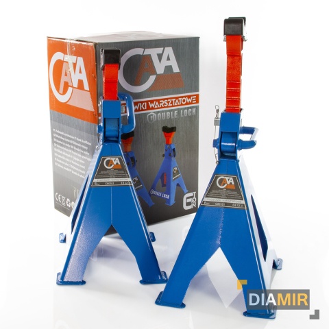 2X KOBYŁKI 6T PODSTAWKI WARSZTATOWE PODPORY Z BLOKADĄ GUMĄ PINEM REGULOWANE