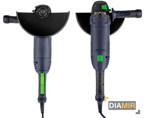 SZLIFIERKA KĄTOWA 2400W 230MM DIAX KĄTÓWKA MOCNA WOLNY START DUŻA WUBER