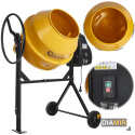 BETONIARKA BUDOWLANA MIESZARKA 200L 230V 1000W – ŻELIWNY WIENIEC