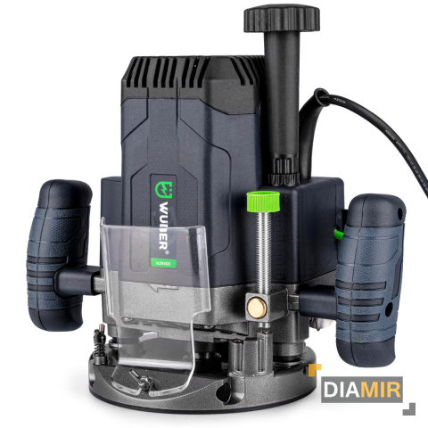 FREZARKA GÓRNOWRZECIONOWA ELEKTRYCZNA DO DREWNA ZESTAW + 12 FREZÓW WUBER